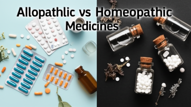 Allopathic vs Homeopathic Medicines